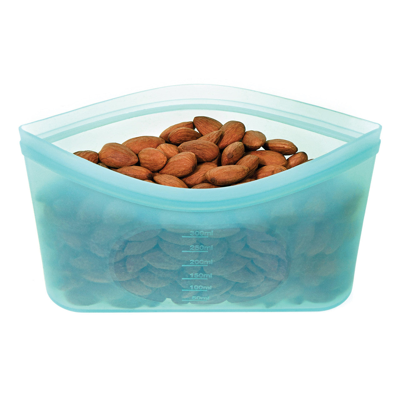 Avanti Pinch & Lock Silicone Reusable Bags - 300ml - Blue image 0