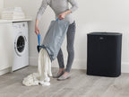 Joseph Joseph Tota 90-litre Laundry Separation Basket - Carbon Black image 5