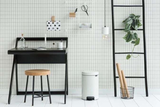 Brabantia Newicon Pedal Bin 12 Litre - White image 1