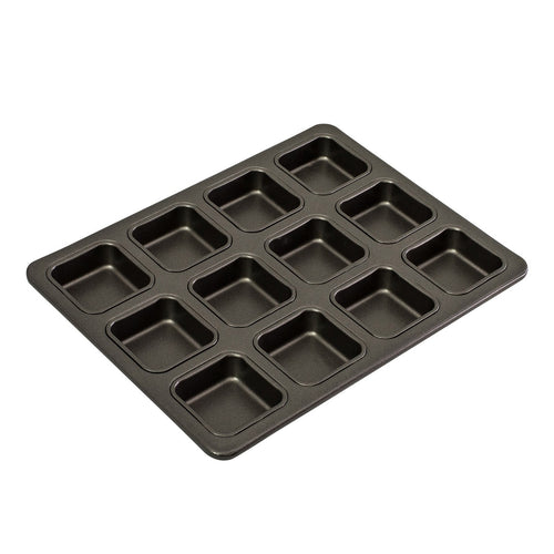 Bakemaster 12 Cup Square Brownie Pan, 34 X 26Cm/6 X 2.5Cm - Non-Stick image 0
