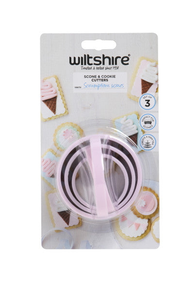 Wiltshire Scone Cutters 3 Pieces