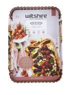 Wiltshire Rose Gold Perforated Large Rectangle Tart Pan