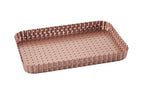 Wiltshire Rose Gold Perforated Large Rectangle Tart Pan