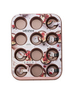 Wiltshire Rose Gold Muffin Pan 12 Cup