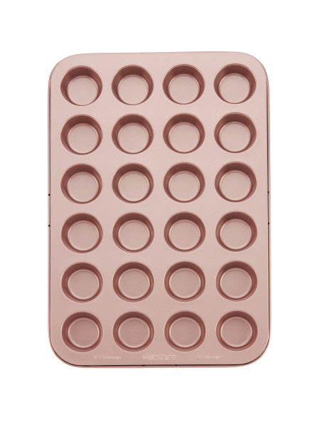 Wiltshire Rose Gold Mini Muffin Pan 24Cup