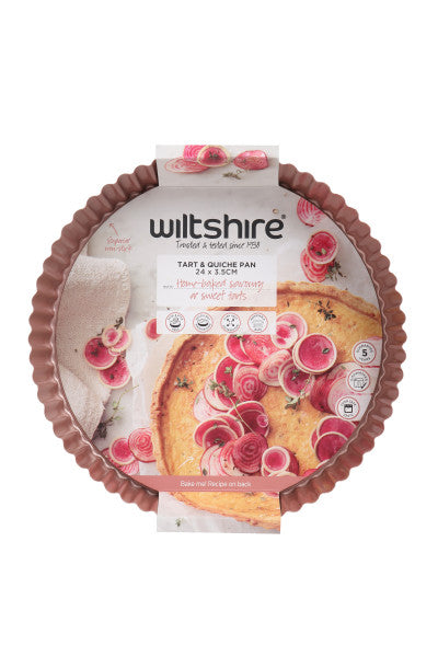 Wiltshire Rose Gold Quiche & Tart Pan