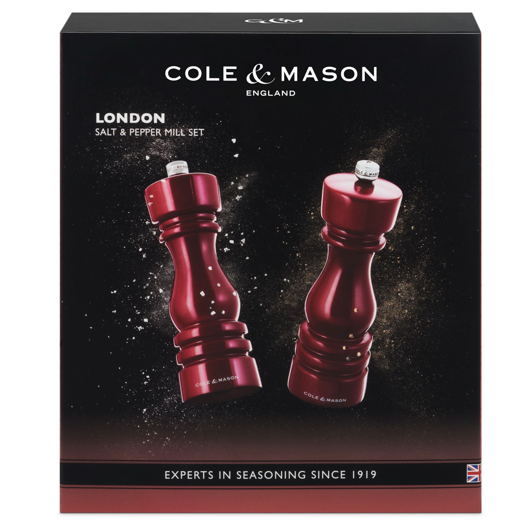 Cole & Mason London Mills Red Gloss Gift Set - 18cm image 3