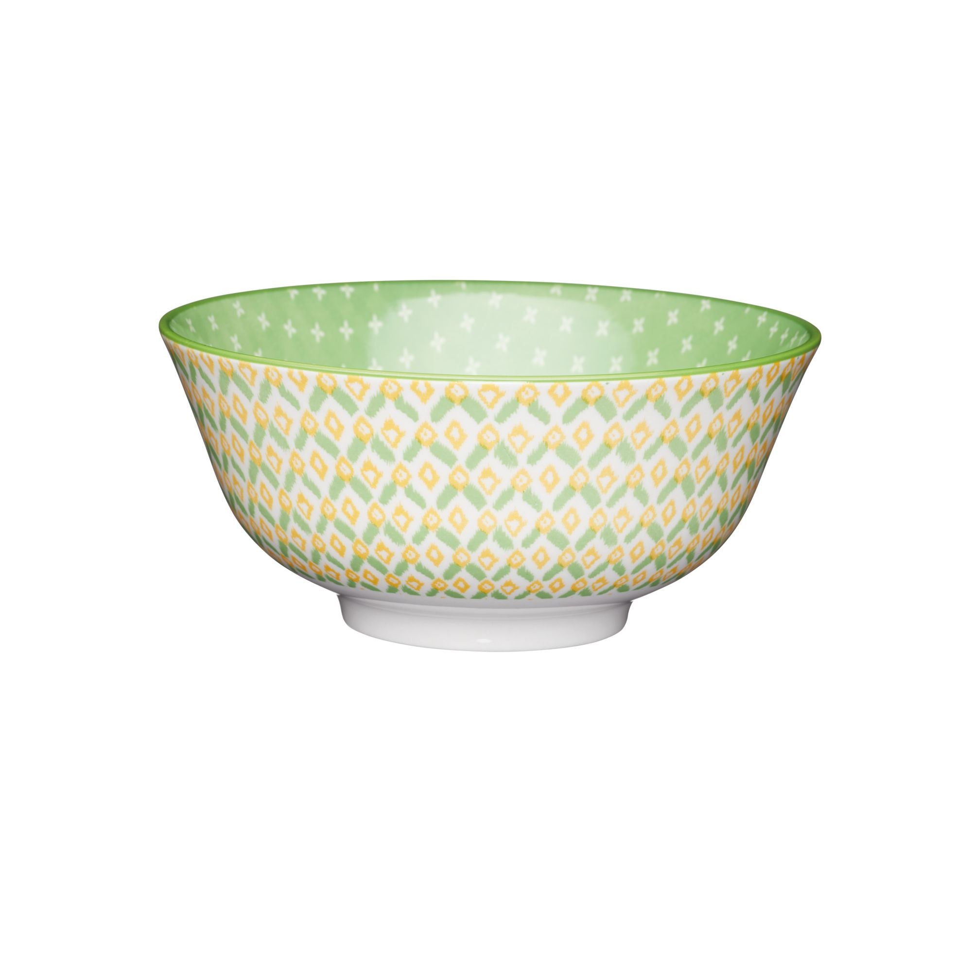 Mikasa Does it All Bowl 15.7cm - Geometric Green image 0