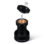 Cole & Mason Hoxton Black Gloss Salt Mill 104mm image 2