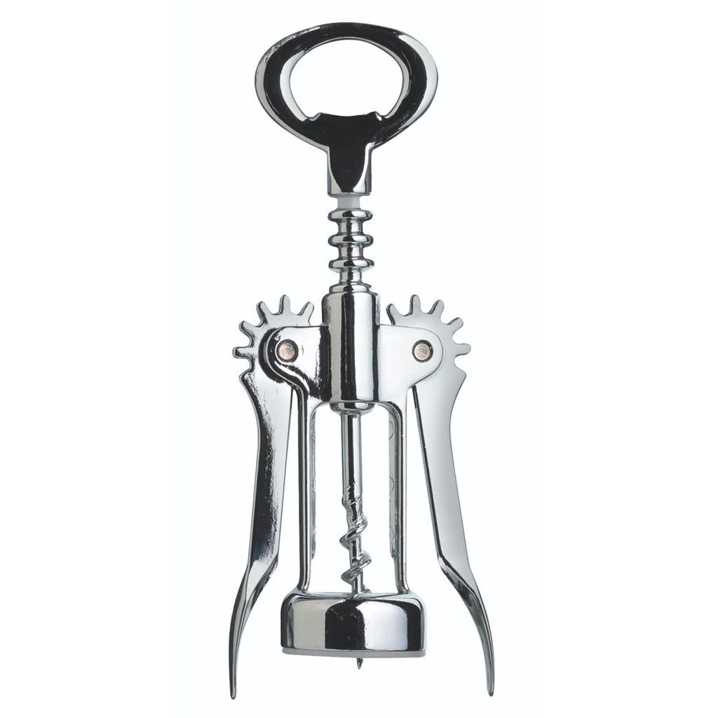 BarCraft Double Handled Chrome Wing Corkscrew image 0
