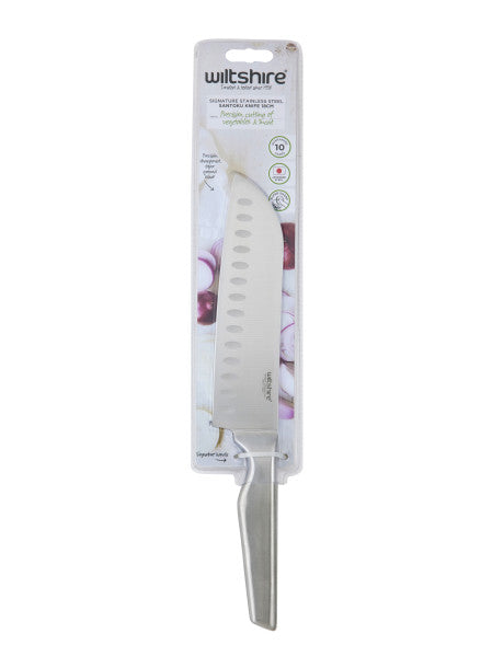 Wiltshire Signature Stainless Steel Santoku 18cm