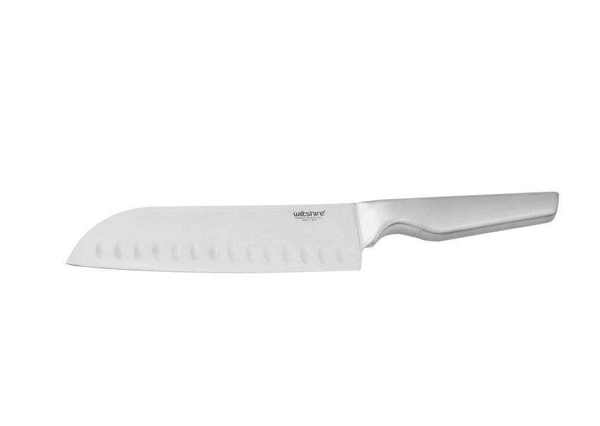 Wiltshire Signature Stainless Steel Santoku 18cm