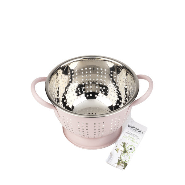 Wiltshire Extra Deep Colander 18cm - Rose Pink