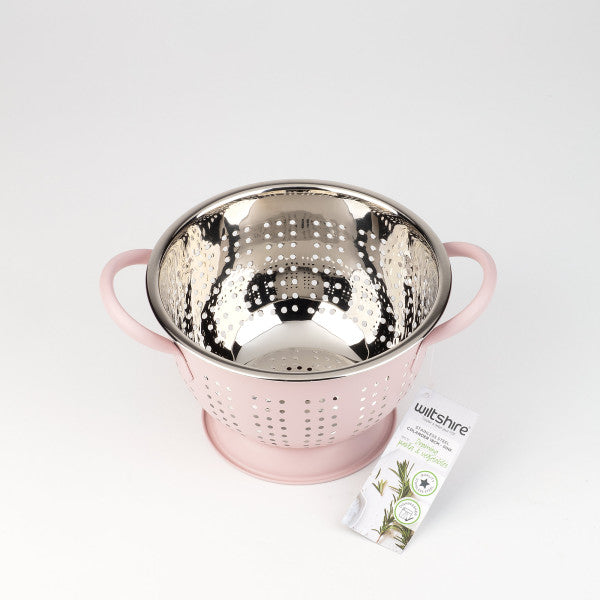 Wiltshire Extra Deep Colander 18cm - Rose Pink