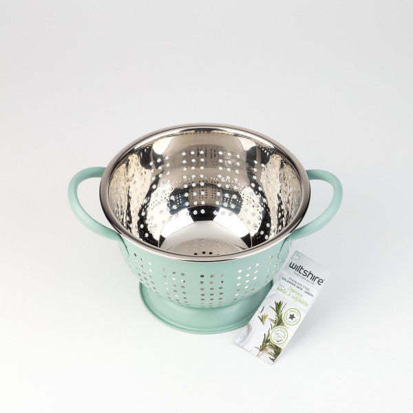 Wiltshire Extra Deep Colander 18cm - Pistachio