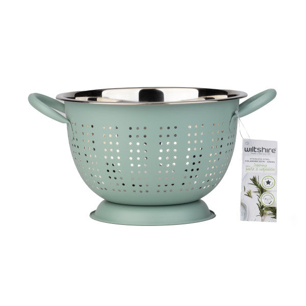 Wiltshire Extra Deep Colander 22cm - Pistachio