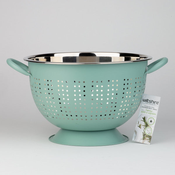 Wiltshire Extra Deep Colander 26cm - Pistachio