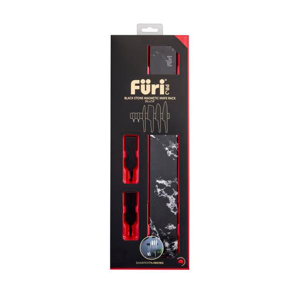 Furi Pro Stone Magnetic Wall Rack 36cm - Black