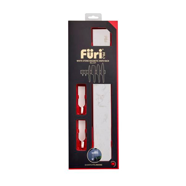 Furi Pro Stone Magnetic Wall Rack 36cm - White