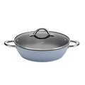 Wiltshire Easycook Blue Non-stick Induction Casserole 28cm3.59l with glass lid