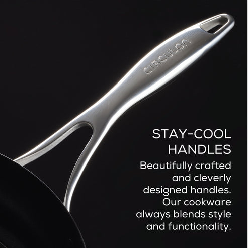 Circulon C-Series Hybrid Clad Stainless Steel Nonstick Induction Frypan 22cm image 3