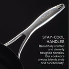 Circulon C-Series Hybrid Clad Stainless Steel Nonstick Induction Frypan 22cm image 3