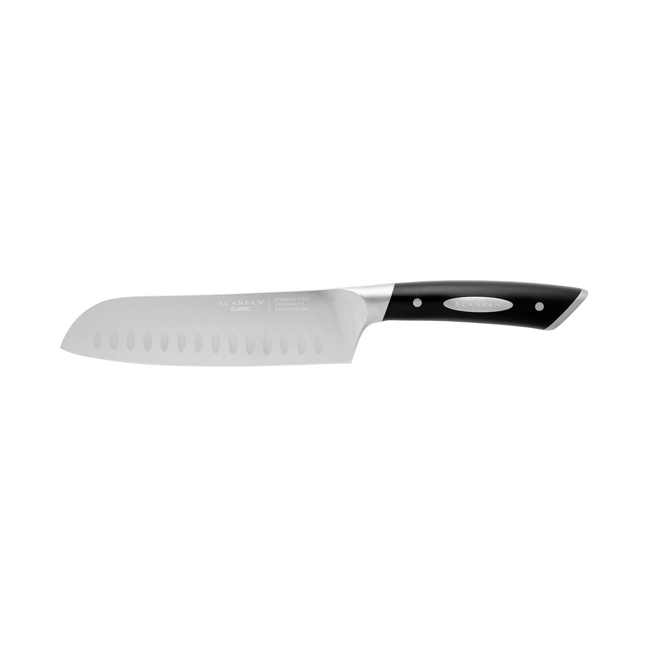 Scanpan Classic Santoku Knife with Granton Edge 18cm image 0