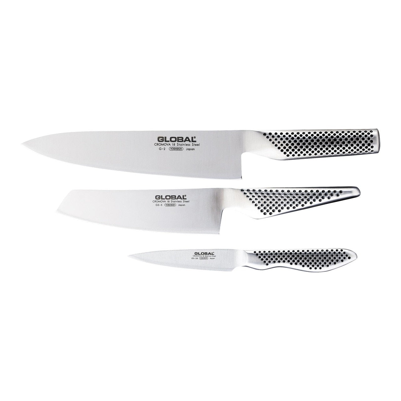 Global Classic 3 Piece Knife Set image 0