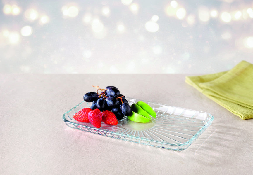 Pasabahce Elegant Rectangle  Plate 28x16.5cm image 1
