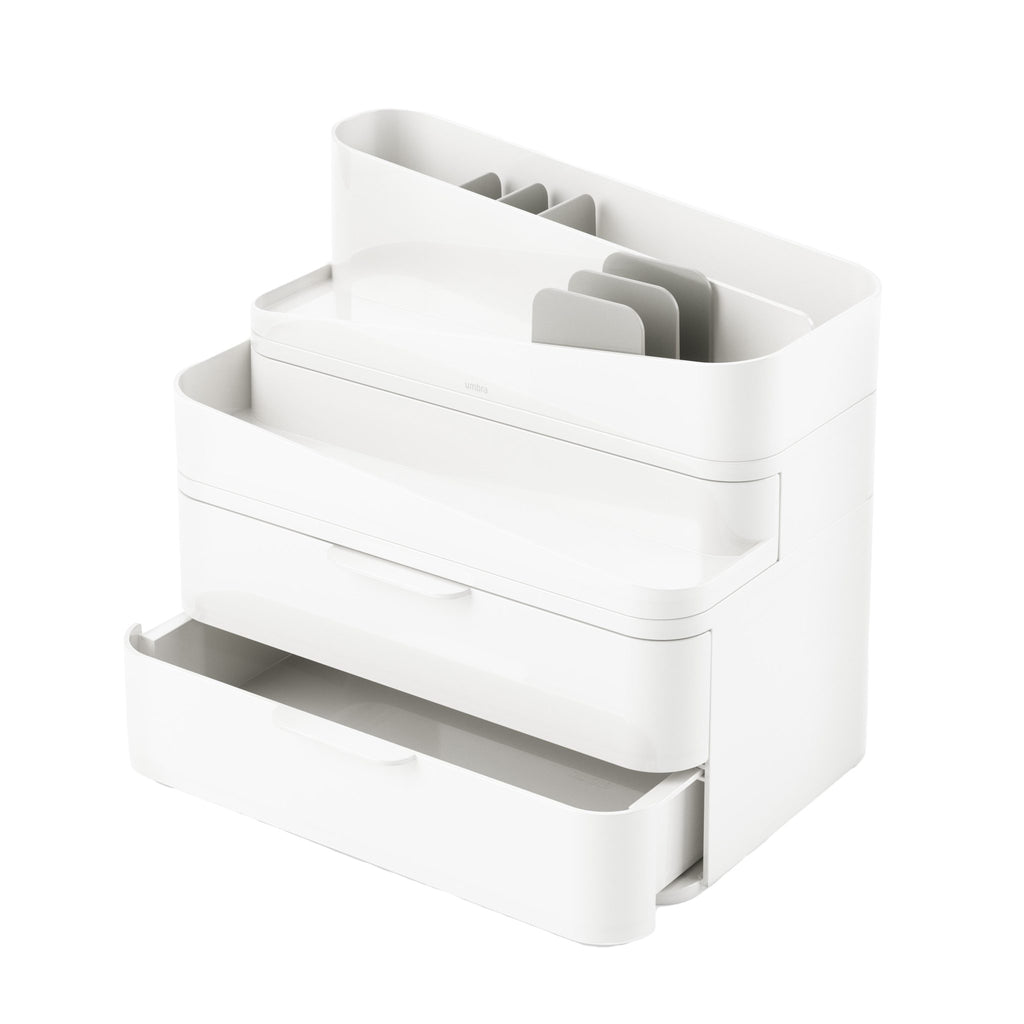 Umbra Glam Organiser - Large - White/Grey image 1