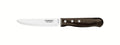 Tramontina Churrasco Steak Knife Serrated Wide Blade Polywood Brown 5", 13cm image 0