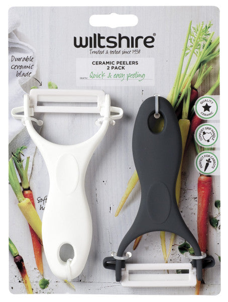 Wiltshire Industrial Ceramic Peeler (2 Pack)