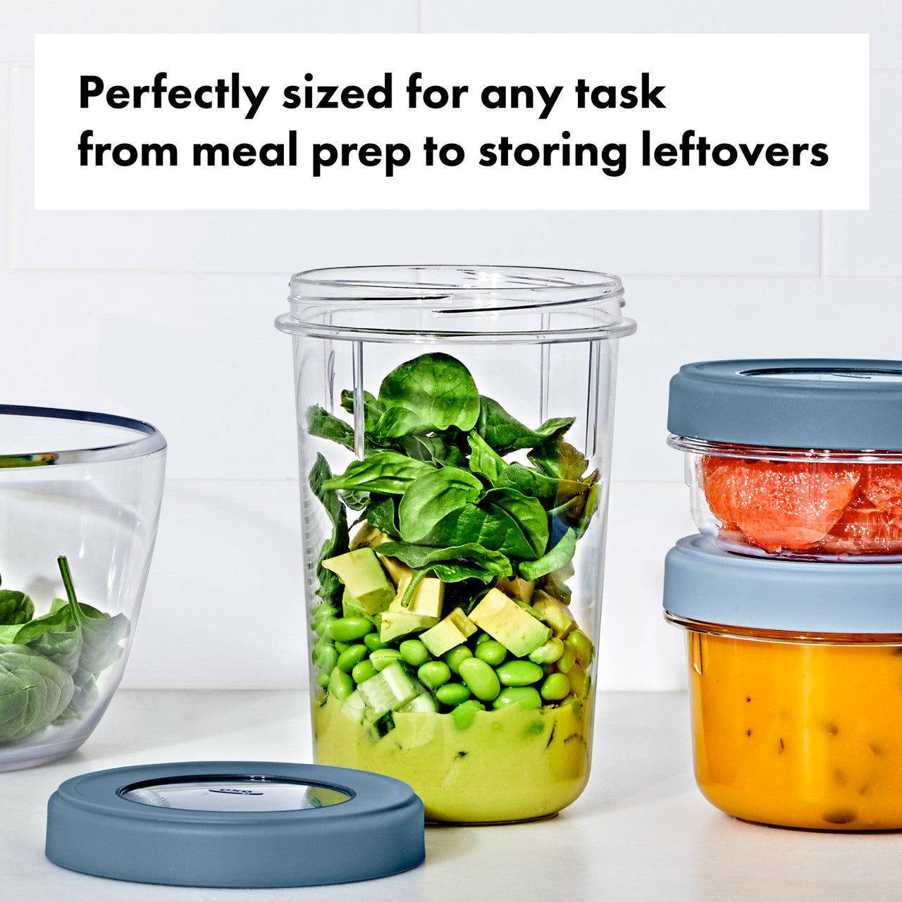OXO Twist & Stack Container, 2 Pack / 1.2 L image 2