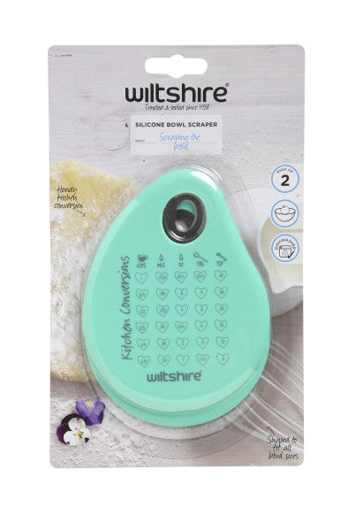 Wiltshire Silicone Scraper Blue - 2 Pack