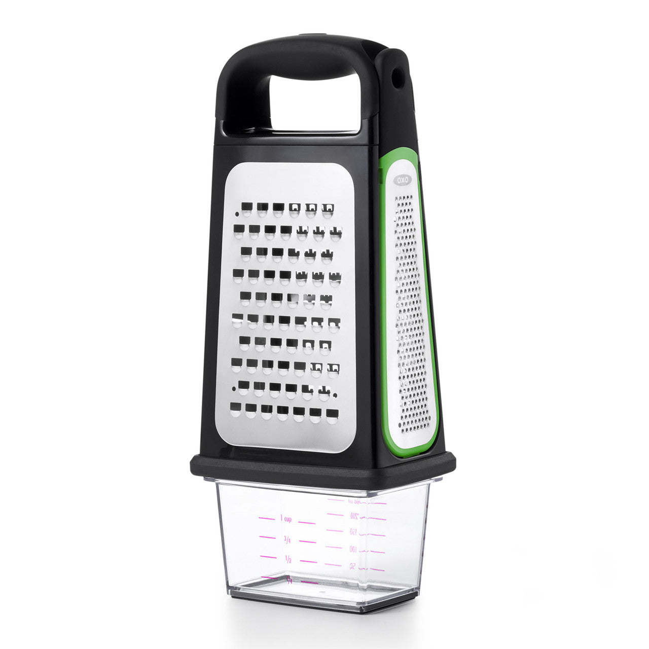 Oxo Etched Box Grater with Removable Zester image 0