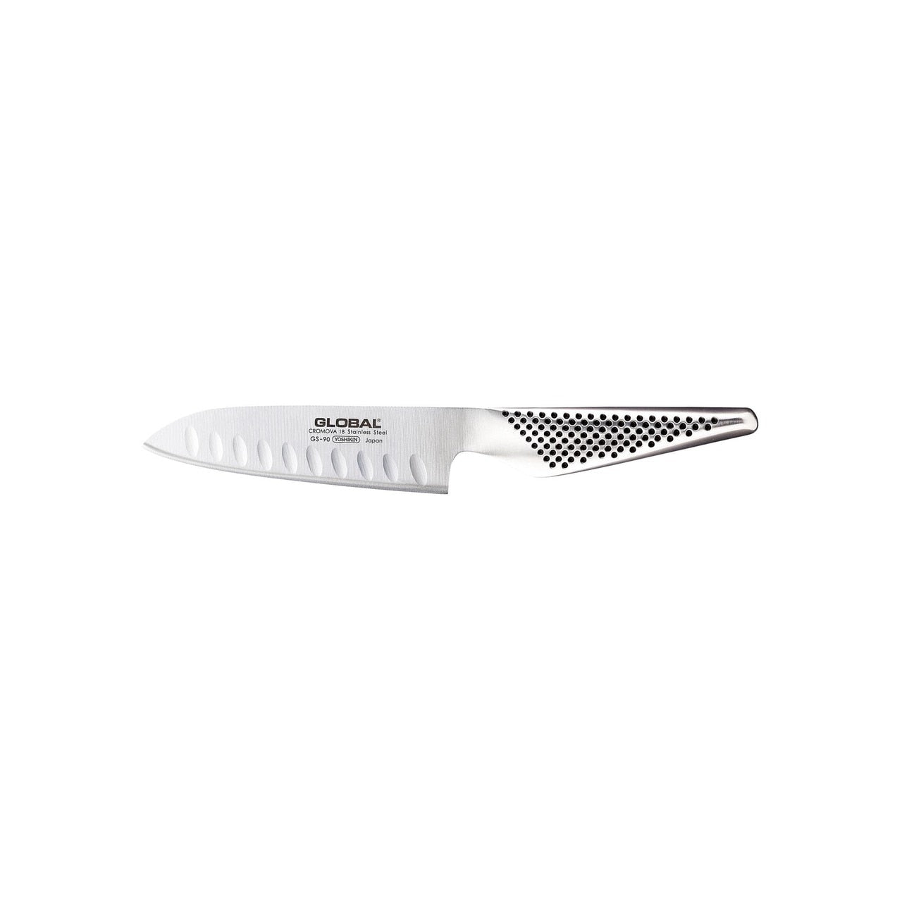 Global Classic Fluted Santoku Knife 13Cm image 0