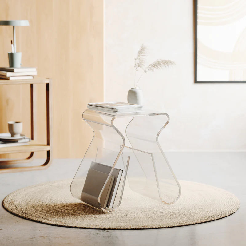 Umbra Magino Stool and Magazine Rack image 1
