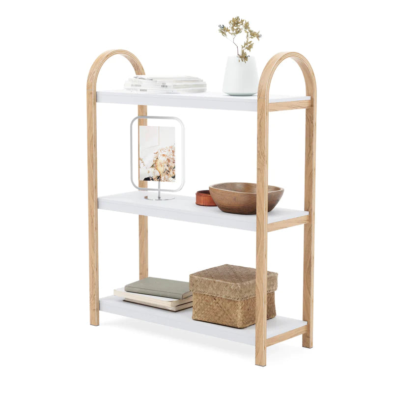 Umbra Bellwood Freestanding Shelf - White-Natural image 0