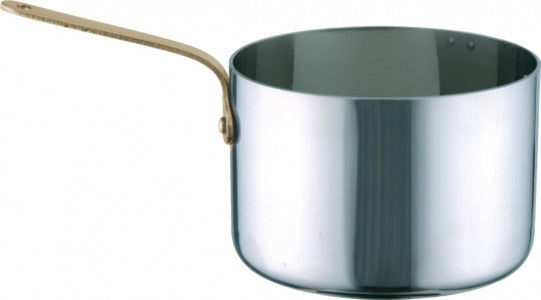Chef Inox Utility Mini Saucepan 50X30mm with Brass Handle image 0