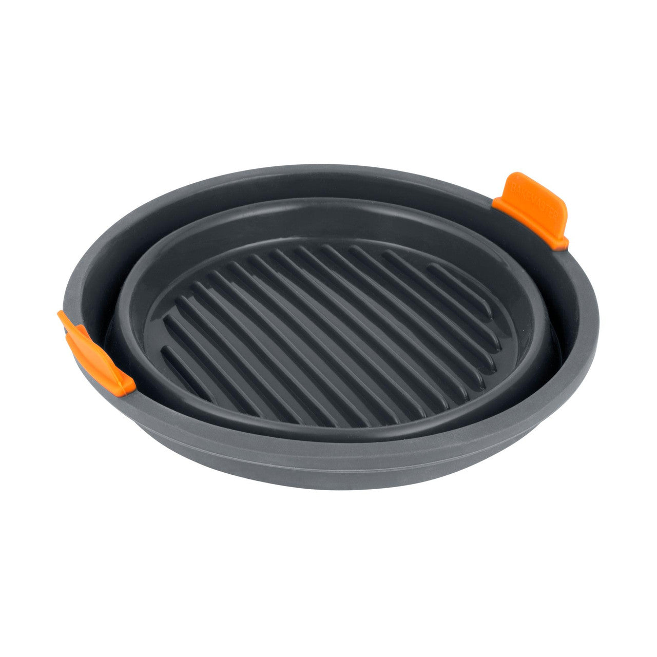 Bakemaster Silicone Collapsible Round Air Fryer Insert 21 x 6.5cm image 1