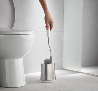 Joseph Joseph Flex Lite Steel Toilet Brush - White image 4