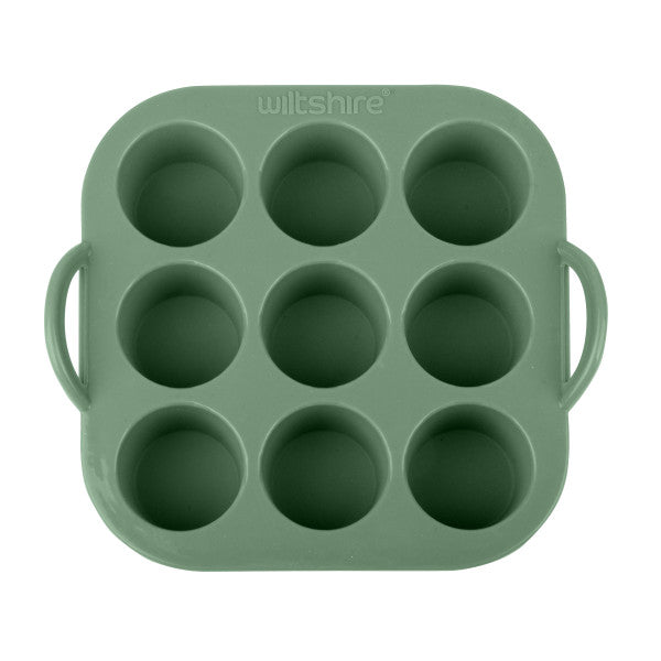 Wiltshire Silicone Air Fryer Mini Muffin Pan 9 Cup