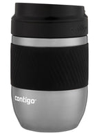 Contigo Pug Mug Snapseal - Black & S/Steel 295ml image 1