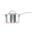 Chasseur Le Cuivre 20 x 12cm/3.4L Saucepan with Lid and Helper Handle image 1