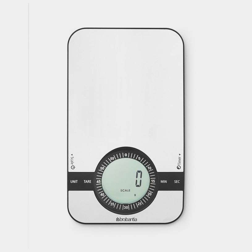 Brabantia Kitchen Scales Matt Steel image 0