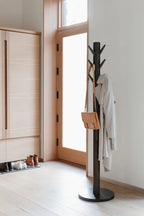 Umbra Flapper Coat Rack - Black-Walnut image 1