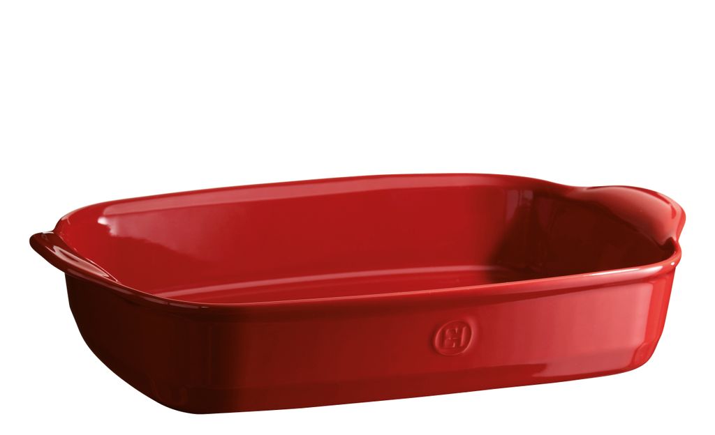 Emile Henry Ultime Rectangular Baker 42cm Burgundy image 0