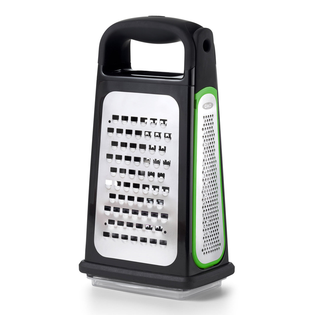 Oxo Etched Box Grater with Removable Zester image 1