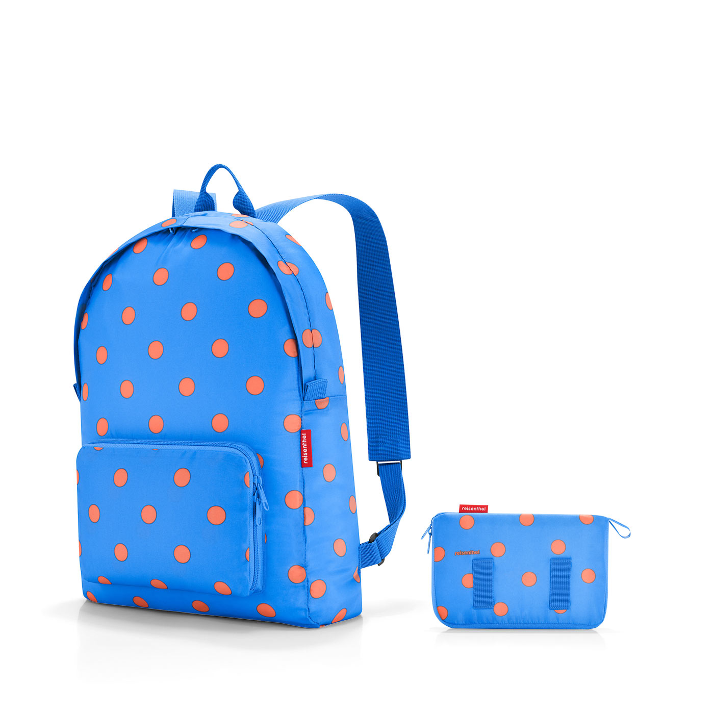 Reisenthel Mini Maxi Rucksack Azure Dots image 0