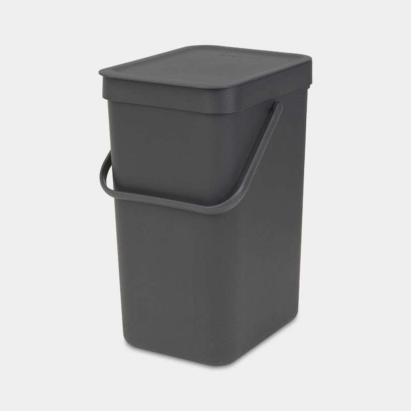 Brabantia Sort & Go Waste Bin 12 Litre - Grey image 0